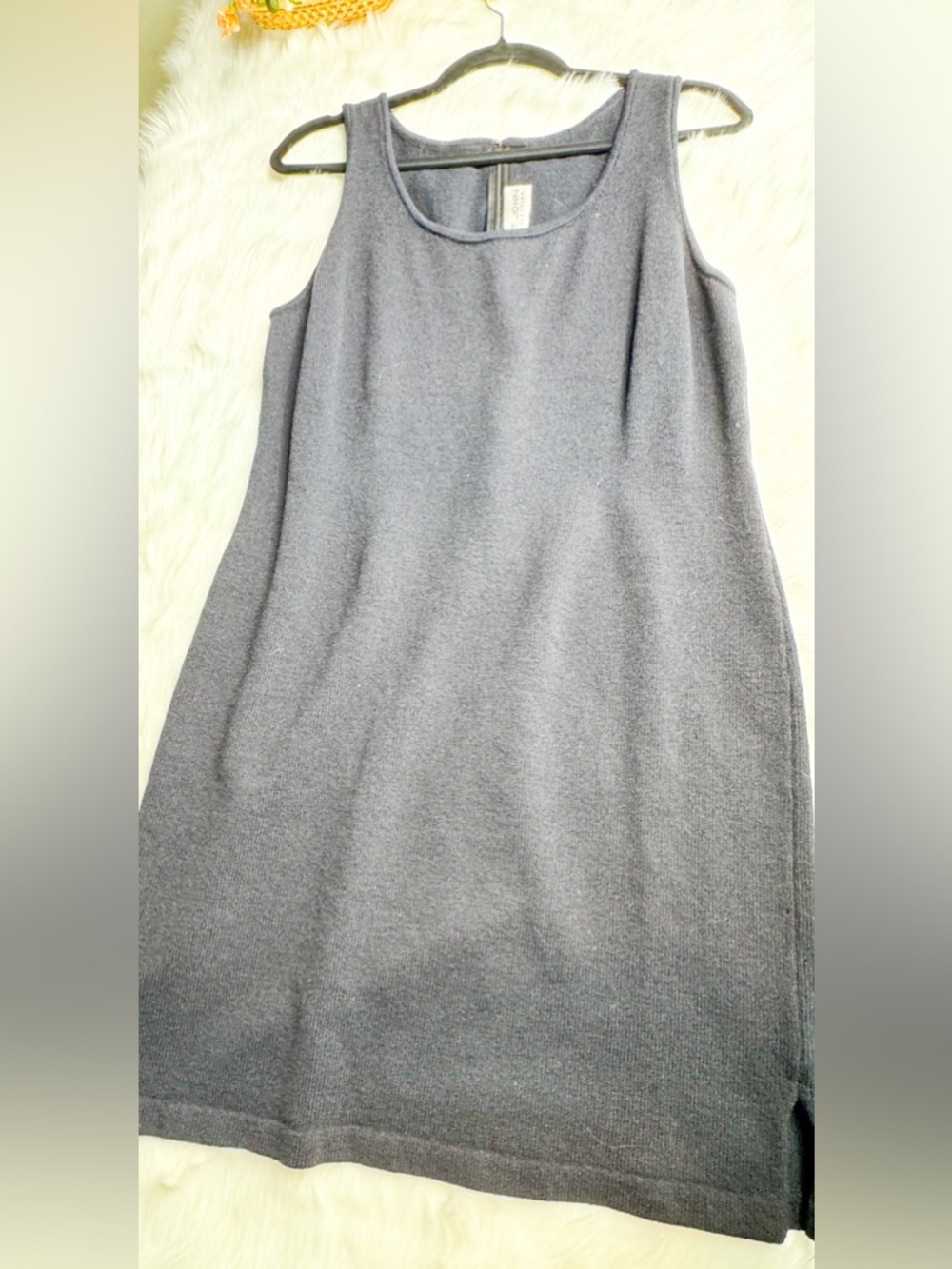 St. John knit dress navy size 12